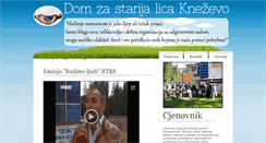 Desktop Screenshot of domzanjeguknezevo.com
